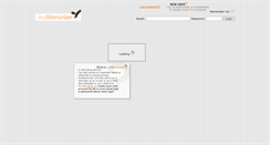 Desktop Screenshot of mymemorizer.com